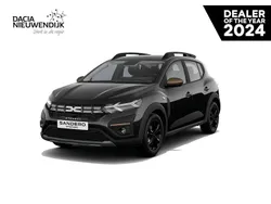 Noir nacré (zwart mica) Nieuw 2025 Dacia Sandero Extreme Hatchback | € 24.400 (Eerlijke prijs)