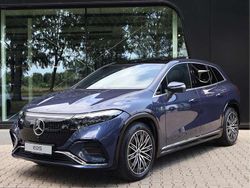 Blauw Nieuw 2025 Mercedes EQS450+ AMG line SUV | € 118.801 (Iets duurder)