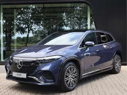Blauw Nieuw 2025 Mercedes EQS450+ AMG line SUV | € 118.801 (Iets duurder)