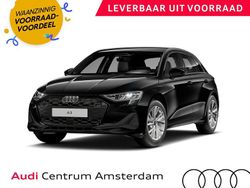 Zwart Nieuw 2025 Audi A3 Sportback Proline Hatchback | € 36.535 (Goede deal)