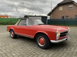 Rood Gebruikt 1964 Mercedes 230 Cabriolet | € 34.500