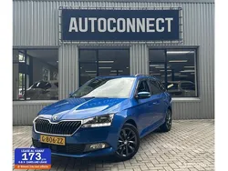 Blauw, metallic lak Gebruikt 2019 Skoda Fabia Business Line Stationwagen | € 10.495 (Goede deal)