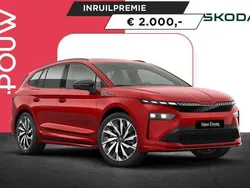 Rood Nieuw 2025 Skoda Enyaq iV SportLine SUV | € 59.450 (Iets duurder)