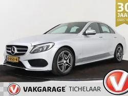 Grijs, metallic lak Gebruikt 2017 Mercedes C180 Sport Edition Sedan | € 19.999 (Eerlijke prijs)