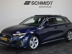 Blauw Gebruikt 2021 Audi A3 S-Line Hatchback | € 27.995