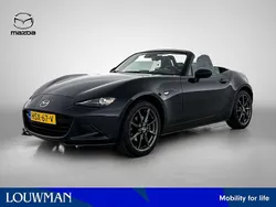 Jet black (donker zwart metallic) Gebruikt 2017 Mazda MX5 Cabriolet | € 25.995 (Eerlijke prijs)
