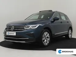 Blauw, metallic lak Gebruikt 2021 VW Tiguan Elegance SUV | € 29.900 (Goede deal)