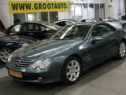 Blauw, metallic lak Gebruikt 2005 Mercedes SL350 Cabriolet | € 13.944 (Super prijs)