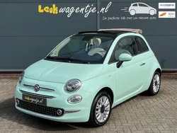 Groen Gebruikt 2019 Fiat 500C Lounge Cabriolet | € 12.940 (Eerlijke prijs)