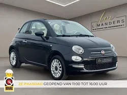 Zwart Gebruikt 2020 Fiat 500C Lounge Cabriolet | € 13.995 (Eerlijke prijs)
