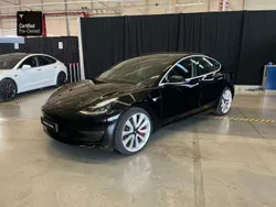 Zwart Gebruikt 2019 Tesla Model 3 Performance Sedan | € 29.500 (Iets duurder)