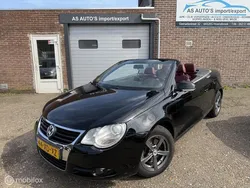 Zwart Gebruikt 2007 VW Eos Cabriolet | € 3.995 (Eerlijke prijs)