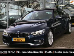Blauw, metallic lak Gebruikt 2017 BMW 420 Gran Coupé Luxury Line Coupé | € 19.295 (Super prijs)