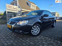 Zwart Gebruikt 2009 VW Eos Highline Cabriolet | € 4.750 (Eerlijke prijs)