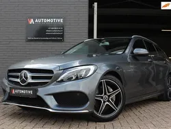 Grijs Gebruikt 2018 Mercedes C200 AMG Stationwagen | € 22.750 (Super prijs)