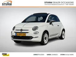 Wit Gebruikt 2020 Fiat 500C Star Cabriolet | € 14.549 (Eerlijke prijs)