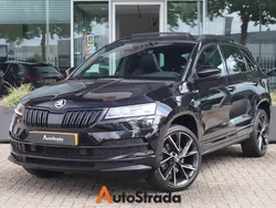 Zwart Gebruikt 2021 Skoda Karoq SportLine SUV | € 31.450 (Iets duurder)