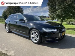 Zwart Gebruikt 2018 Audi A6 S-Line Stationwagen | € 30.750 (Duur)