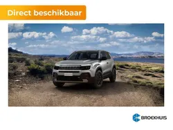 Grijs Nieuw 2025 Jeep Avenger EV SUV | € 37.470 (Eerlijke prijs)