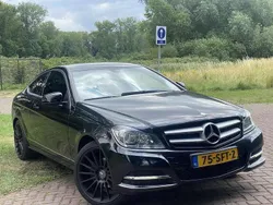 Zwart Gebruikt 2011 Mercedes C180 Coupé | € 8.500 (Eerlijke prijs)