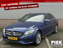 Blauw, metallic lak Gebruikt 2015 Mercedes C350e Avantgarde Sedan | € 13.999