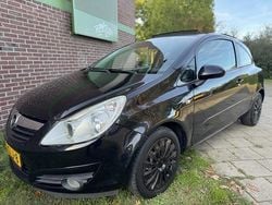 Zwart Gebruikt 2008 Opel Corsa Enjoy Hatchback | € 1.745 (Goede deal)