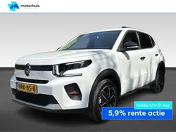 Wit Nieuw 2025 Citroën C3 Hatchback | € 26.222 (Eerlijke prijs)