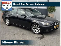 Zwart Gebruikt 2008 BMW 520 Lifestyle Stationwagen | € 3.999 (Goede deal)