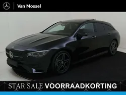 Zwart Nieuw 2024 Mercedes CLA180 Shooting Brake AMG line Stationwagen | € 57.642 (Duur)