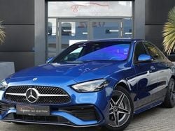 Blauw Gebruikt 2022 Mercedes C220 AMG line Sedan | € 39.950 (Super prijs)