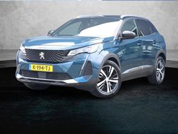 Blauw Gebruikt 2021 Peugeot 3008 GT-line SUV | € 29.495 (Duur)