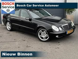 Zwart Gebruikt 2004 Mercedes E500 Elegance Sedan | € 7.500 (Eerlijke prijs)
