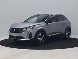 Grijs, metallic lak Gebruikt 2021 Peugeot 3008 GT-line SUV | € 20.400 (Super prijs)