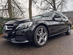 Zwart Gebruikt 2018 Mercedes C180 AMG Stationwagen | € 17.950 (Super prijs)