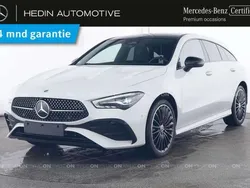 Wit Gebruikt 2024 Mercedes CLA250e Shooting Brake AMG line Stationwagen | € 42.900 (Iets duurder)