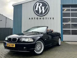 Zwart Gebruikt 2002 BMW 318 Cabriolet Comfort Edition Cabriolet | € 5.749 (Duur)