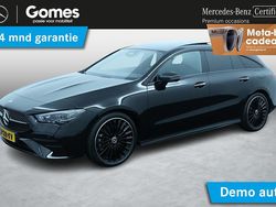 Zwart Gebruikt 2024 Mercedes CLA200 Shooting Brake AMG line Stationwagen | € 39.950