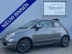 Grijs, metallic lak Gebruikt 2017 Fiat 500C Lounge Cabriolet | € 10.445 (Eerlijke prijs)
