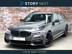 Grijs, metallic lak Gebruikt 2020 BMW 530 Executive Stationwagen | € 29.950 (Super prijs)