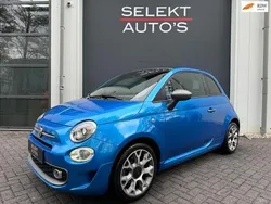 Blauw Gebruikt 2017 Fiat 500C Connect Cabriolet | € 9.950 (Goede deal)