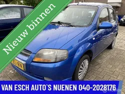 Blauw, metallic lak Gebruikt 2008 Chevrolet Kalos Hatchback | € 695 (Super prijs)