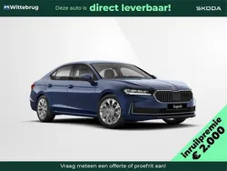 Blauw Nieuw 2024 Skoda Superb Lounge Hatchback | € 48.619 (Duur)