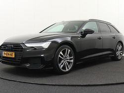 Zwart Gebruikt 2022 Audi A6 S-Line Stationwagen | € 32.940 (Goede deal)