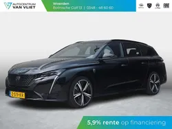 Zwart Gebruikt 2024 Peugeot 308 GT Stationwagen | € 35.990 (Eerlijke prijs)