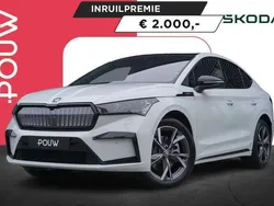 Wit Nieuw 2024 Skoda Enyaq iV SportLine SUV | € 56.950 (Eerlijke prijs)