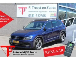 Blauw, metallic lak Gebruikt 2018 VW Tiguan Highline SUV | € 26.450 (Iets duurder)
