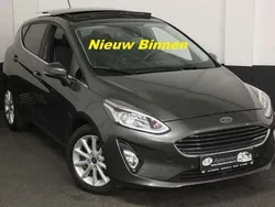 Groen, metallic lak Gebruikt 2018 Ford Fiesta Titanium Hatchback | € 16.750 (Eerlijke prijs)