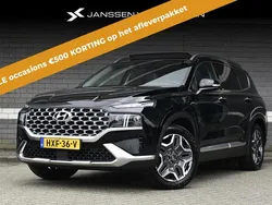 Zwart Gebruikt 2022 Hyundai Santa Fe Premium SUV | € 39.885 (Eerlijke prijs)