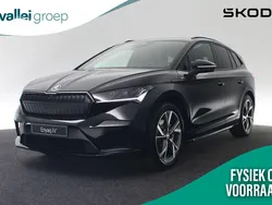 Zwart Nieuw 2024 Skoda Enyaq iV SportLine SUV | € 50.790 (Super prijs)