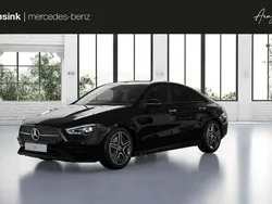 Zwart Nieuw 2025 Mercedes CLA250e AMG line Sedan | € 52.664 (Eerlijke prijs)